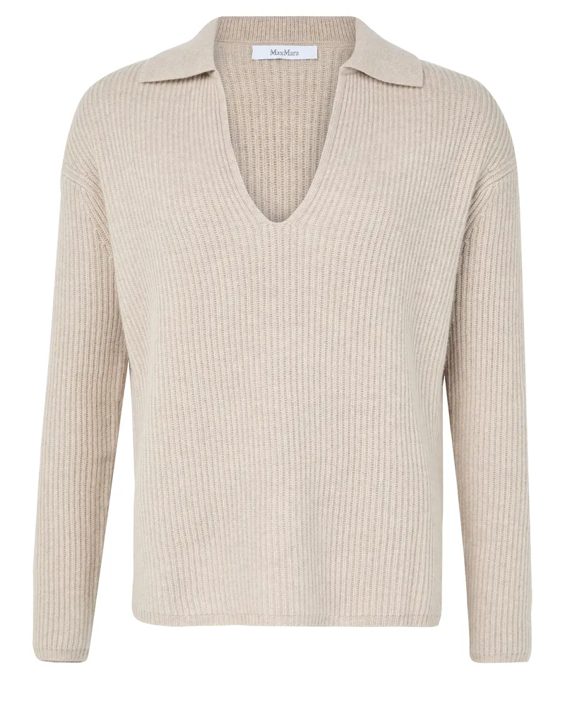 Max Mara Pullover mit Polokragen 