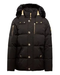 Moose Knuckles Jacke mit Lammfell Gold 3q Black