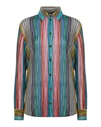 Missoni Lamé-Viskosebluse Multicolor