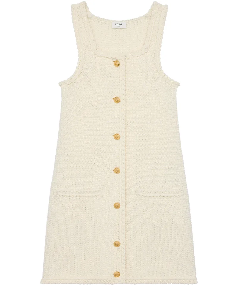 Celine Mini-schürzenkleid aus baumwolle 