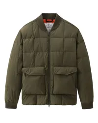 Woolrich Bomberjacke Heritage Terrain Green