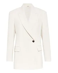 Brunello Cucinelli Blazer White