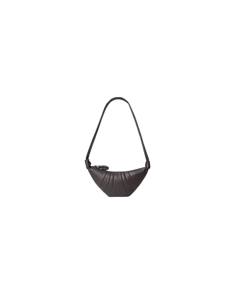 Christophe Lemaire Kleine Halbmondtasche Brown