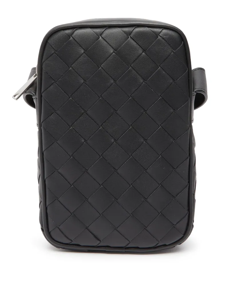 Bottega Veneta Handytasche mit Reißverschluss Intrecciato 