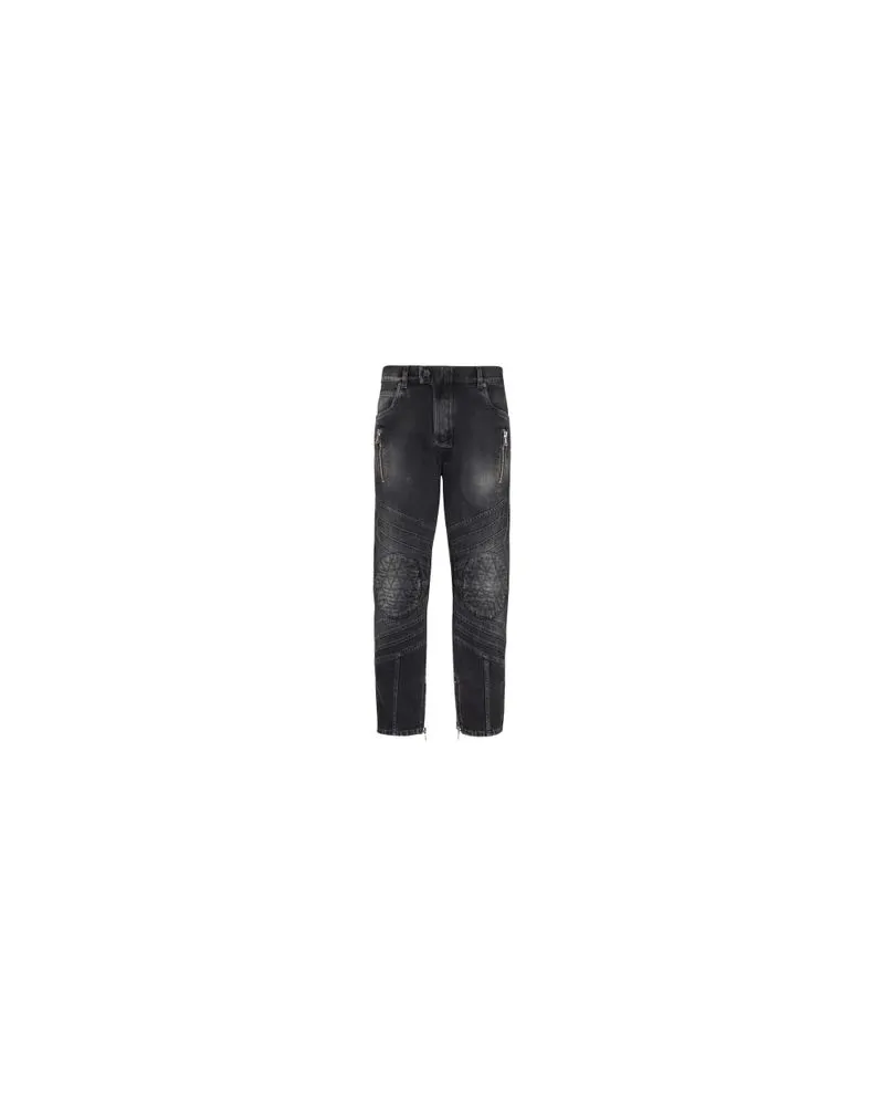 Balmain Jeans Motor Black