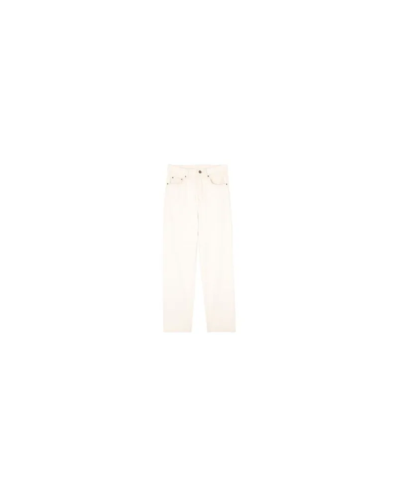 American Vintage Gerade Jeans Tineborow Beige