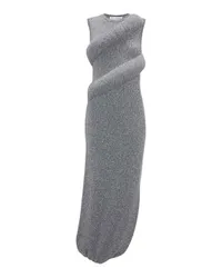 J.W.Anderson Gefüttertes Tank-Kleid mit Twist Grey