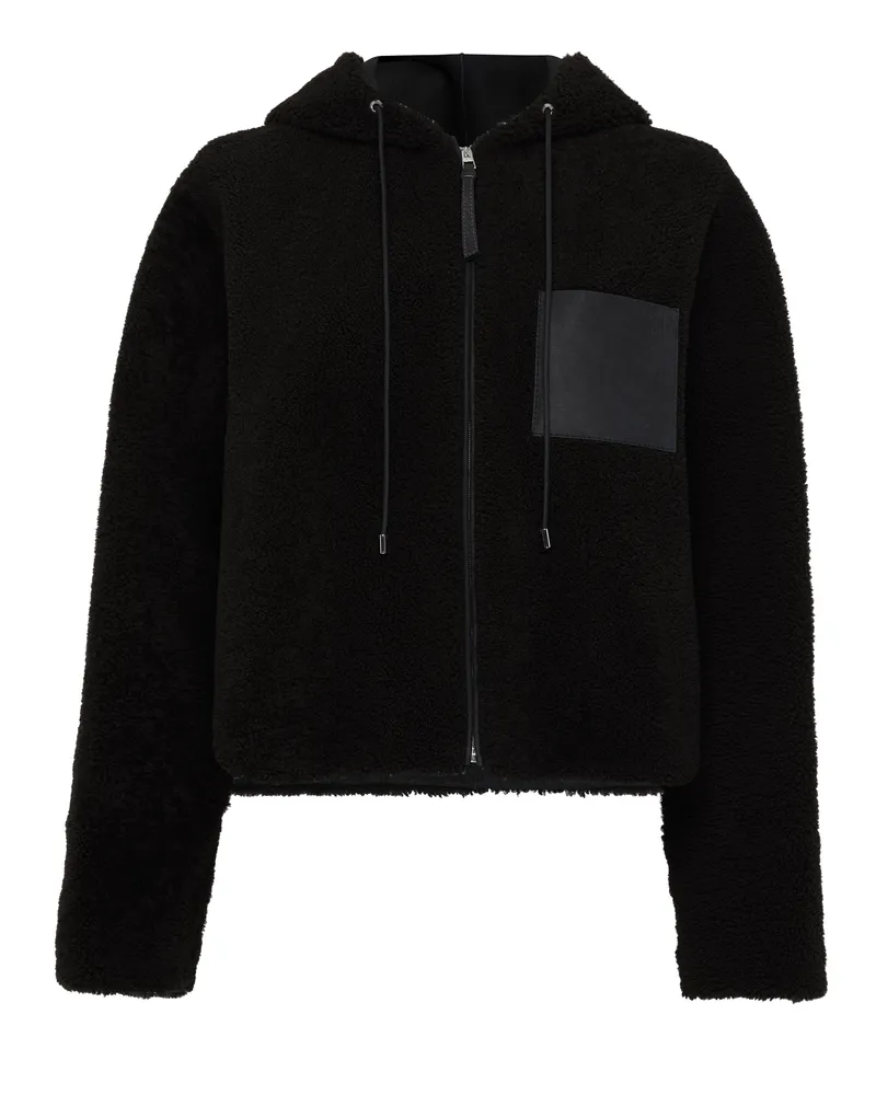 Loewe Kapuzenjacke aus Shearling 