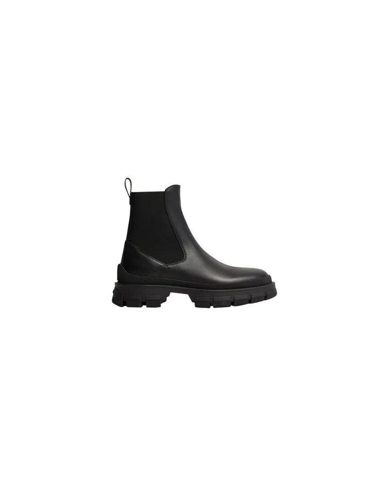 Moncler Hevea Chelsea Ankle Boots Black