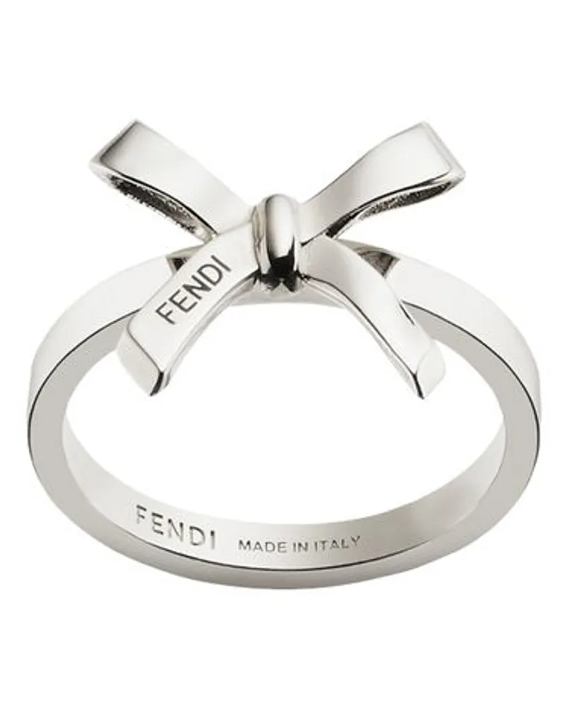 Fendi Ring Fendi Bow Silver