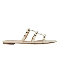 Valentino Garavani Sandalen Rockstud Off-white