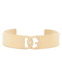 Dolce & Gabbana Armband mit ausgeschnittenem DG-Logo Gold