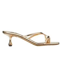 Jimmy Choo Pantoletten Etana 50 Gold