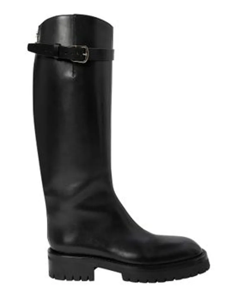 Ann Demeulemeester Reitstiefel Nes Black