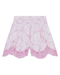 Maje Bedruckte Shorts Pink