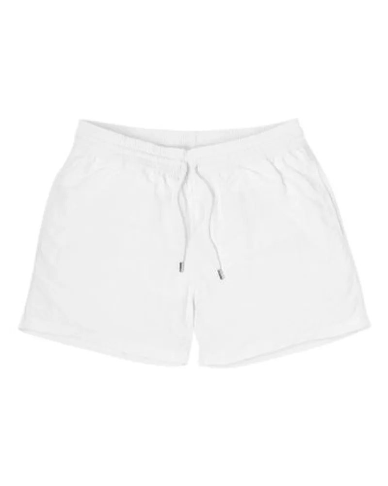 Frescobol Carioca Sportliche Badeshorts White