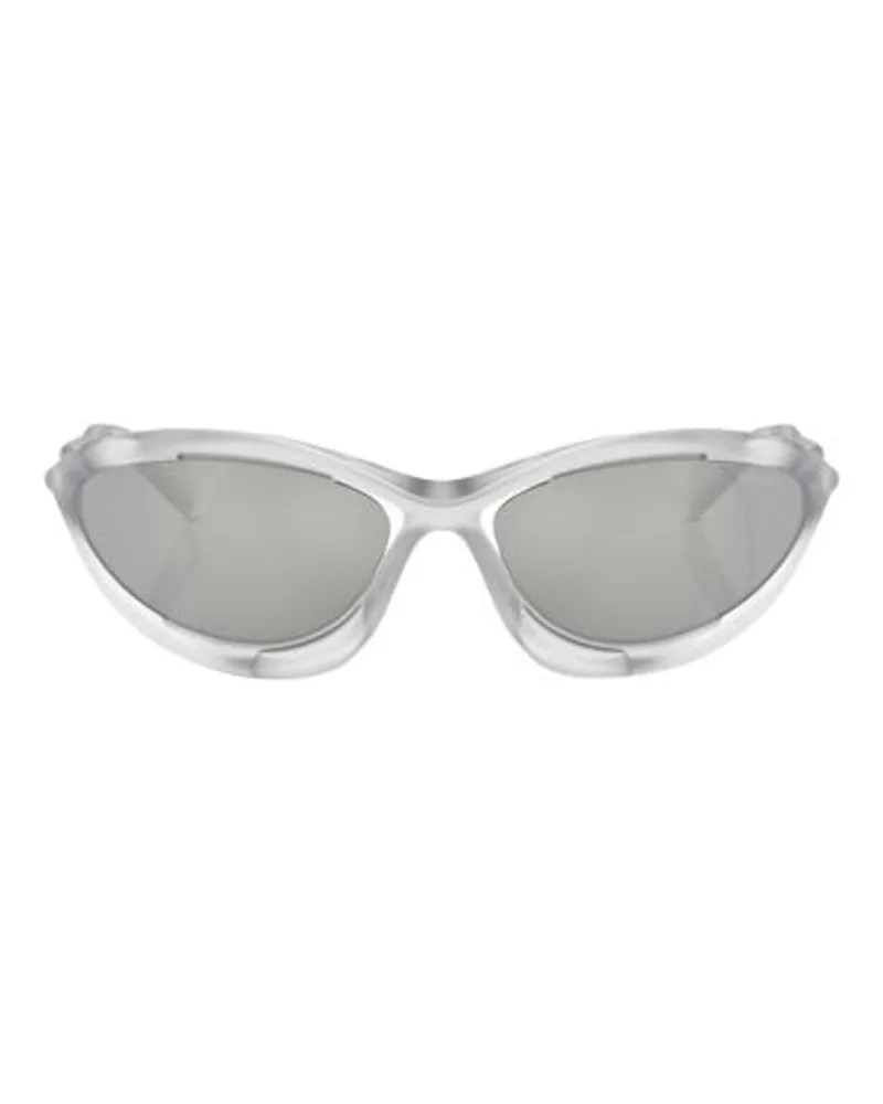 Prada Sonnenbrille Cat Eye Off-white