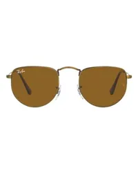 Ray Ban Irregular-Sonnenbrille Elon Gold