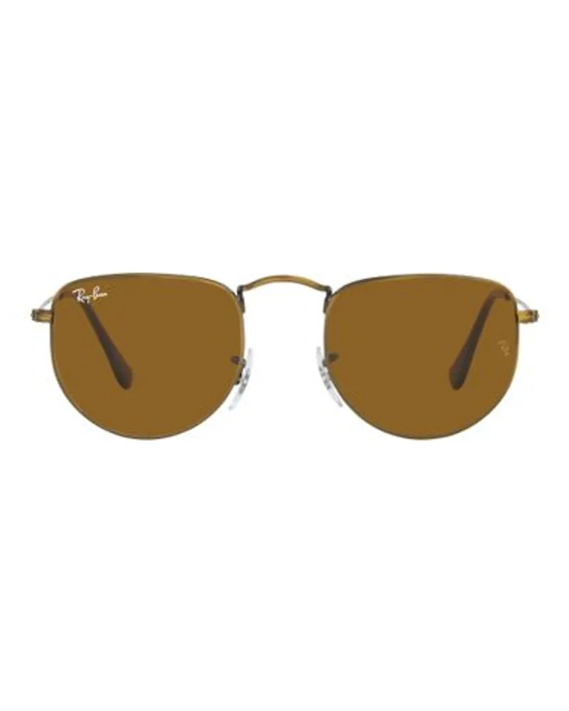 Ray Ban Irregular-Sonnenbrille Elon Gold