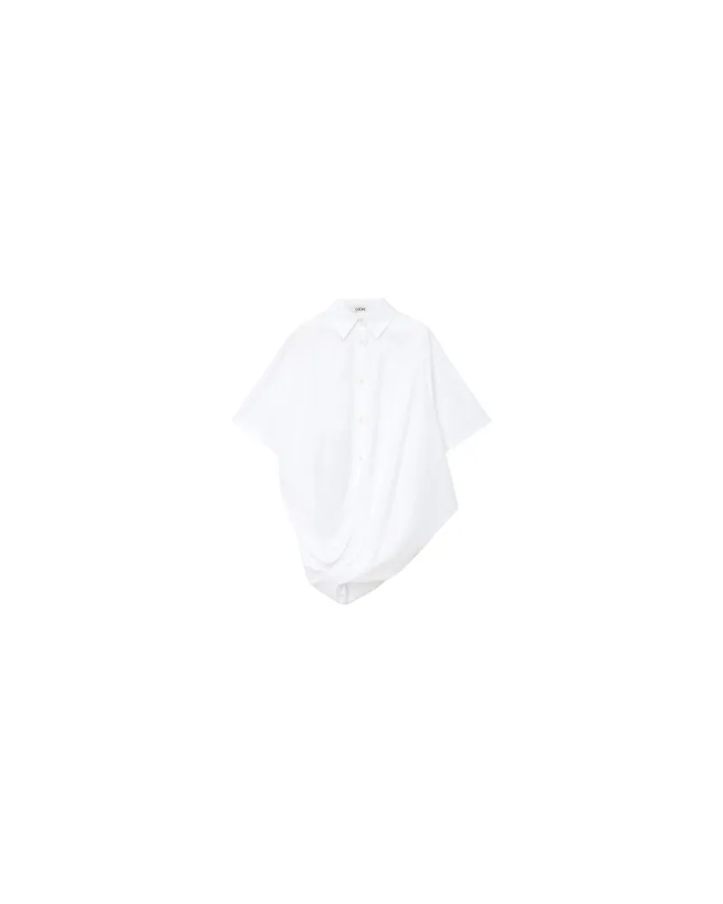 Loewe Cardigan aus Baumwolle und Seide White