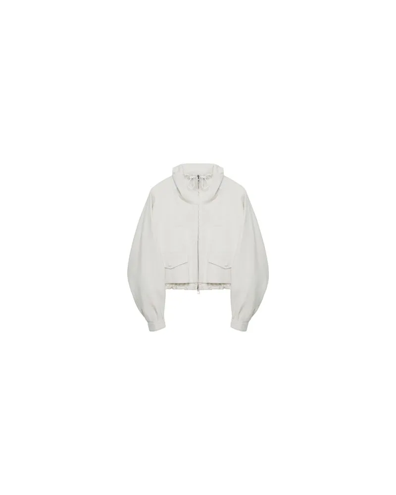 Loewe Cardigan aus Baumwolle und Seide White