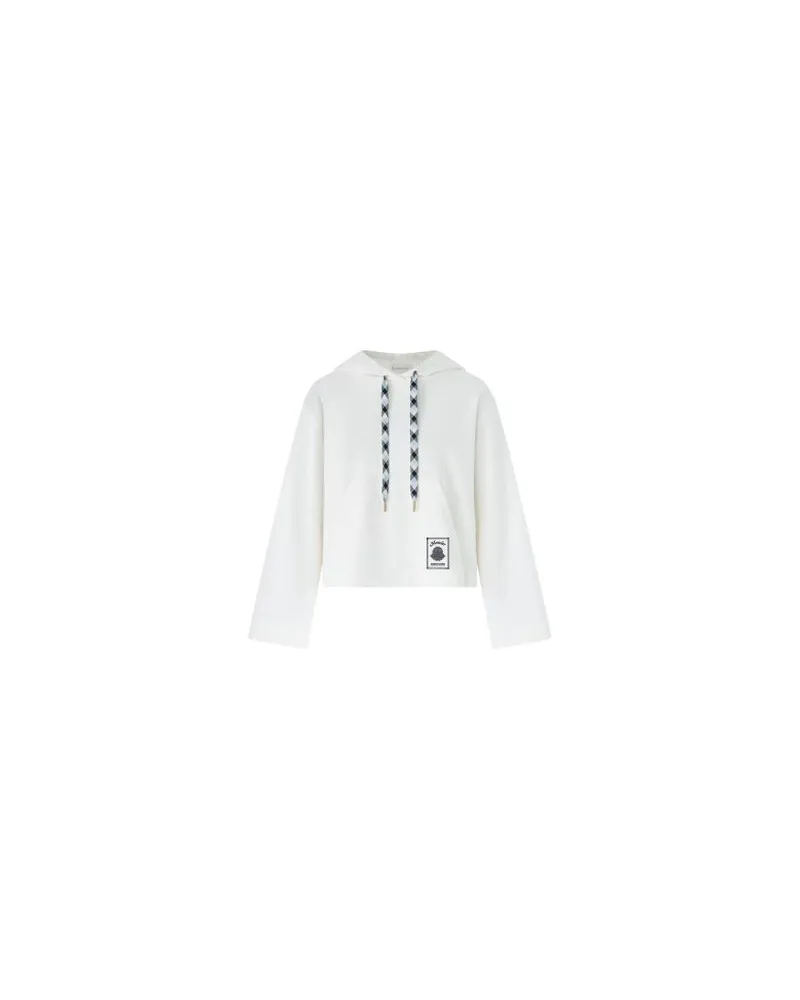 Loewe Cardigan aus Baumwolle und Seide White