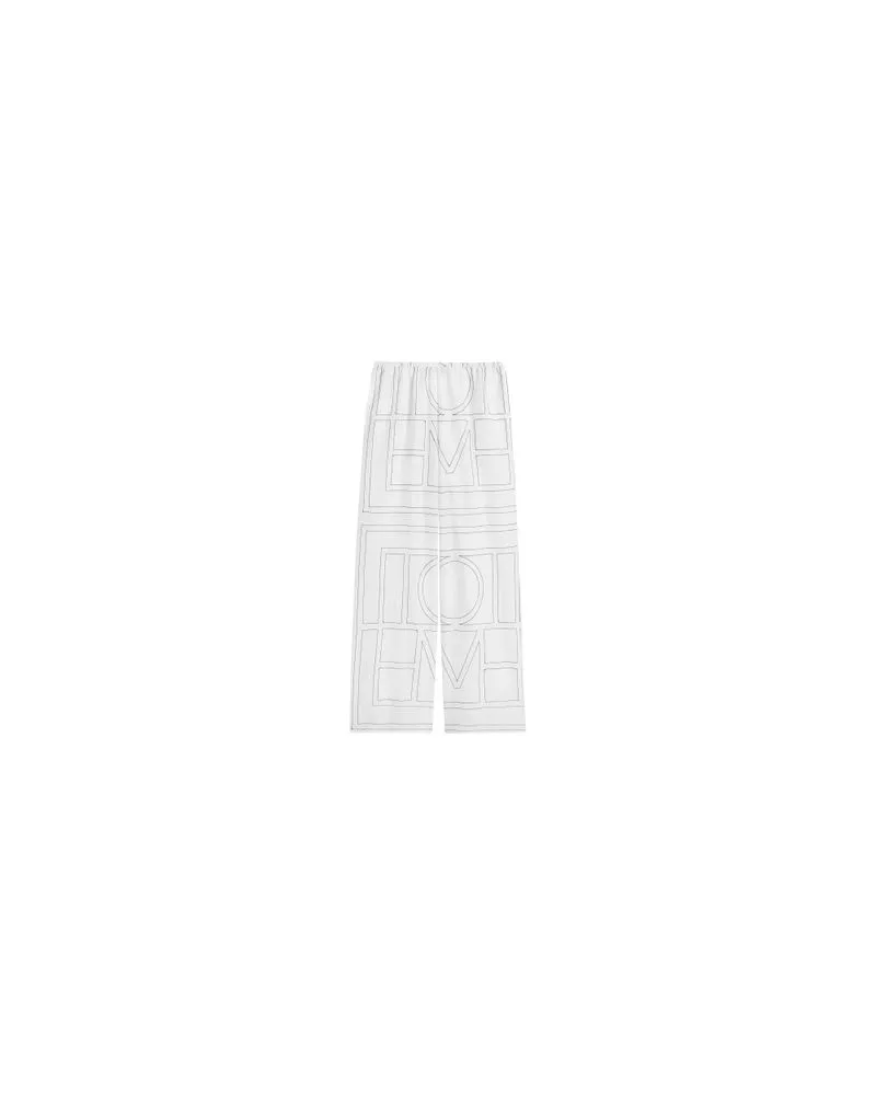 Loewe Cardigan aus Baumwolle und Seide White