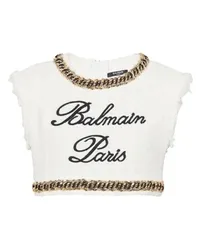 Balmain Tanktop Balmain Signature White