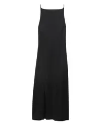 Filippa K Slipkleid mit Stehkragen Black