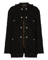 Dolce & Gabbana Einreihige Jacke Black