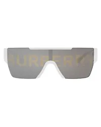 Burberry Rechteckige Sonnenbrille BE4291 White