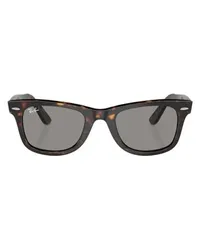 Ray Ban Karree-Sonnenbrille Original Wayfarer Chromance Brown