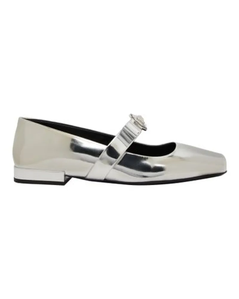 Versace Ballerinas Silver