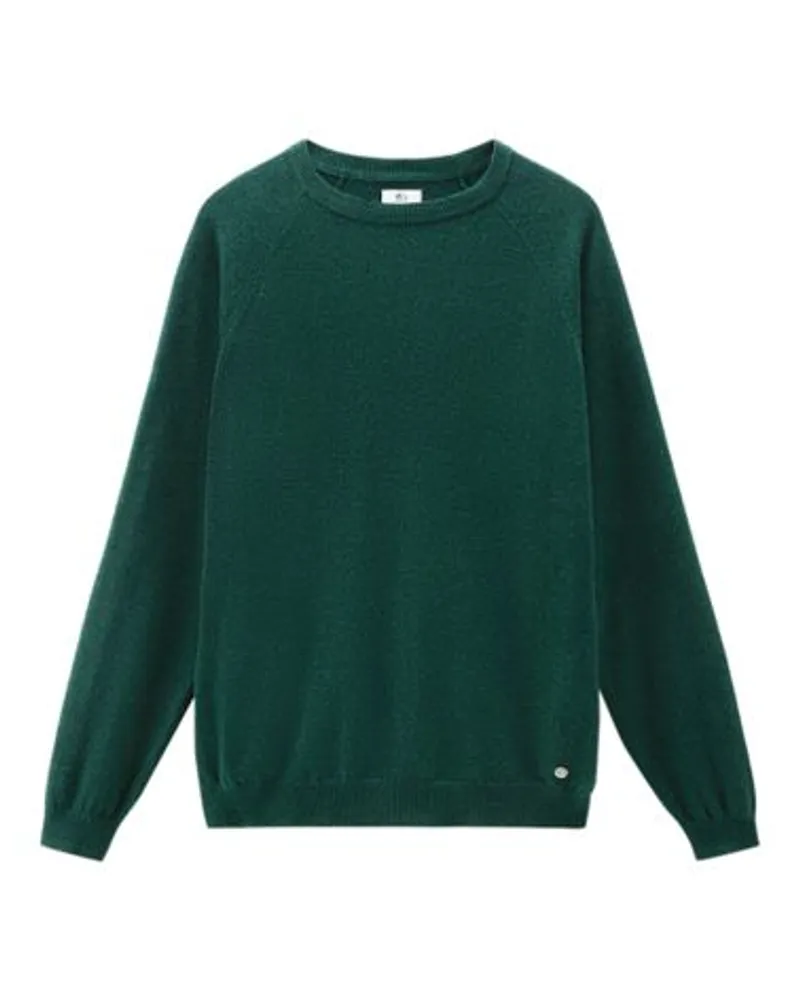 Woolrich Rundhalspullover Luxe Green