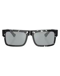 Prada Sonnenbrille Rectangle Brown