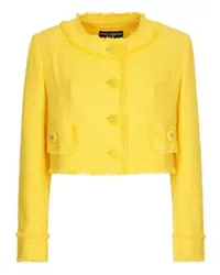 Dolce & Gabbana Kurze Jacke Yellow