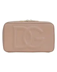 Dolce & Gabbana Kleine Kameratasche mit DG-Logo Pink