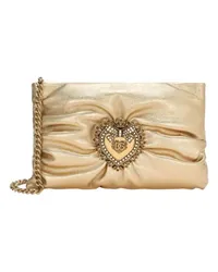 Dolce & Gabbana Soft Bag Devotion Small Gold