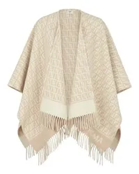 Fendi Poncho White