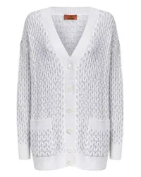 Missoni Oversize-Cardigan White