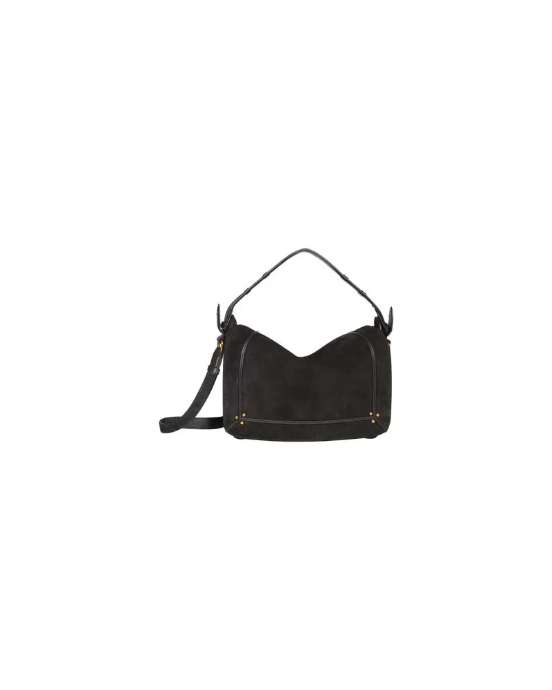 Loewe Jacke aus Nappa-Lammleder Black