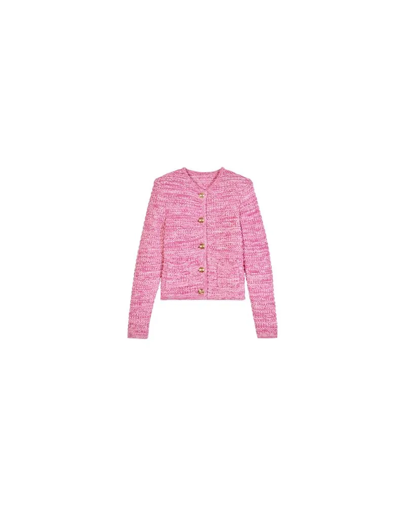 ba&sh Strickjacke Guspa Pink