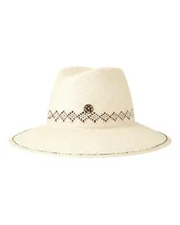 Maison Michel Fedora-Hut Kate Beige