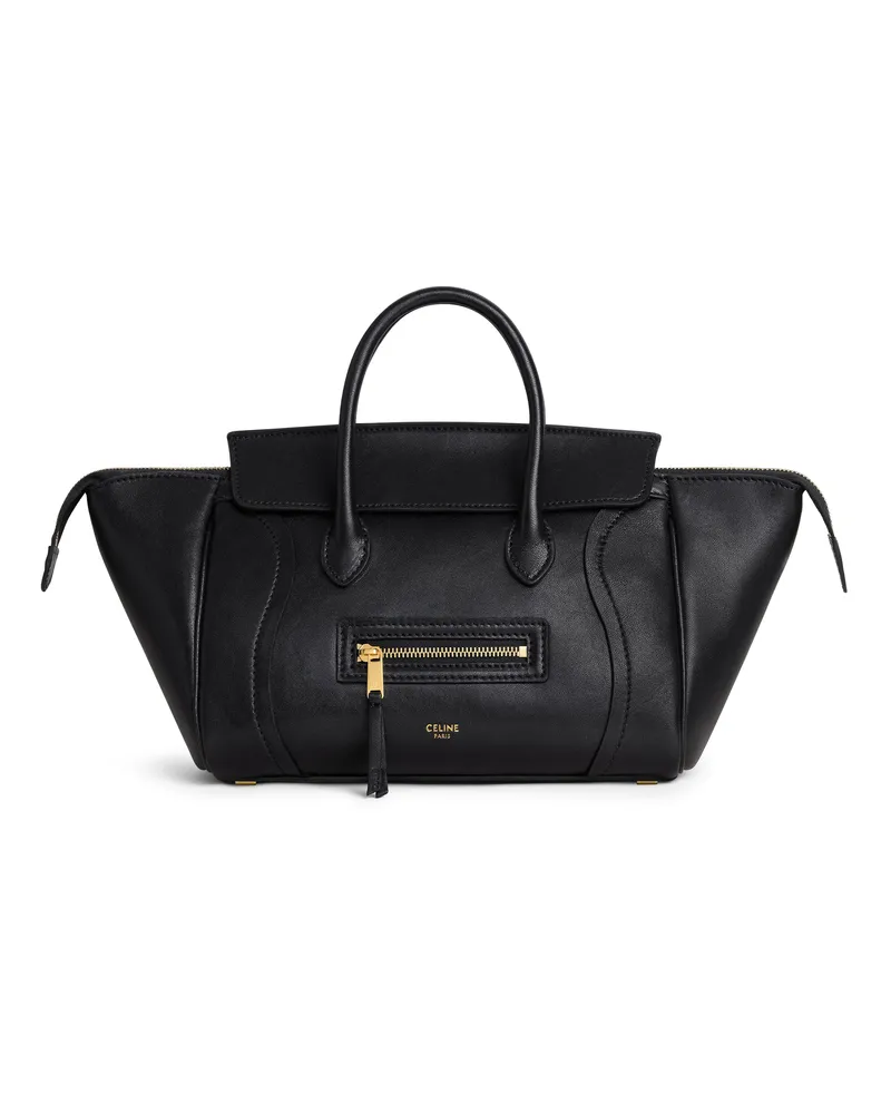 Celine Kleine new luggage aus weichem, glänzendem lammleder 