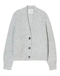 Closed Boxy Cardigan Grey