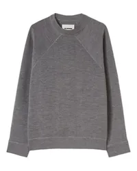 Jil Sander Pullover mit rundhalsausschnitt Grey