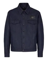 Fendi Denim Jacke Blue