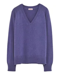 TRICOT Pullover mit V-Ausschnitt Purple