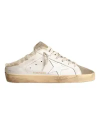 Golden Goose Superstar-Sabot Sneakers White