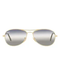 Ray Ban Pilotenbrille Cockpit mit Farbverlauf Gold